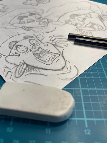 Working on some character profiles for Moneefah, a character I’ve been developing quietly in the background. She’s my version...