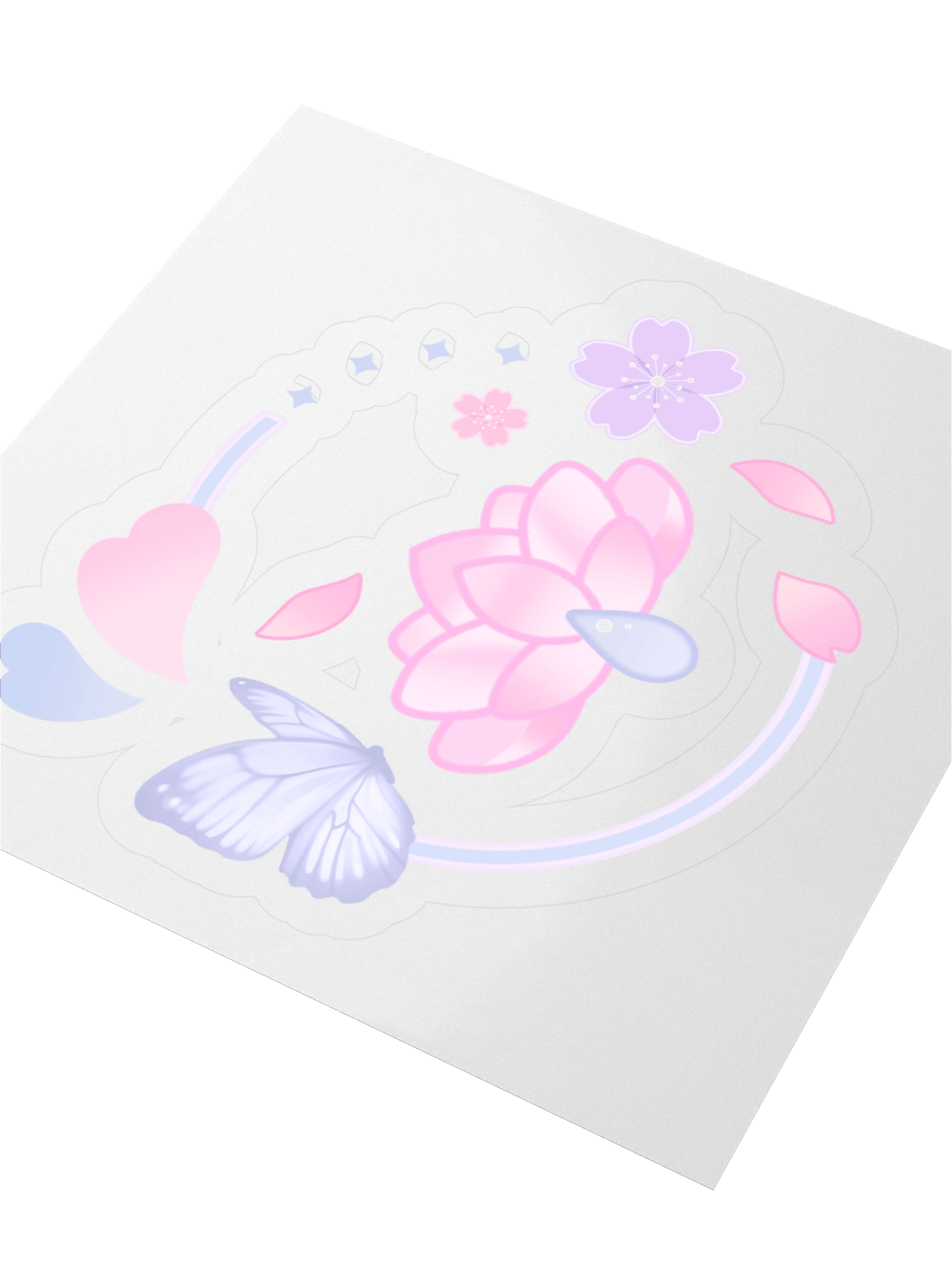 Pastel Logo Sticker product image (3)