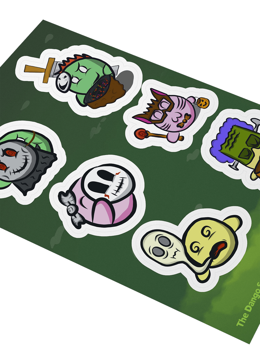 Dango Halloween Set - Kiss Cut Sticker Sheet product image (3)