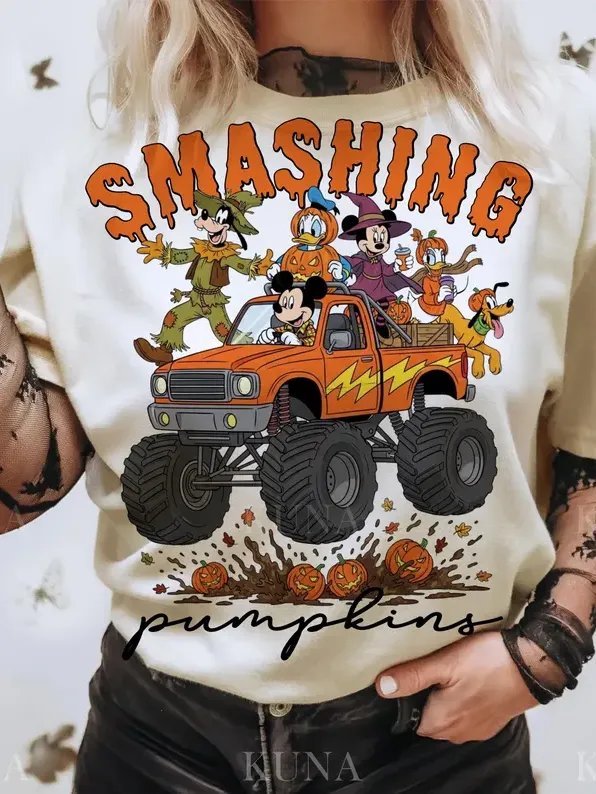 Youth Short Sleeve T-Shirt Halloween Mickey and Friends product image (9)
