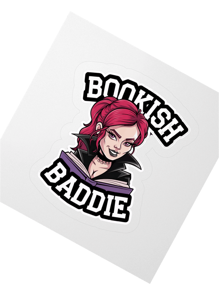 Bookish Baddie Vamp Sticker product image (6)