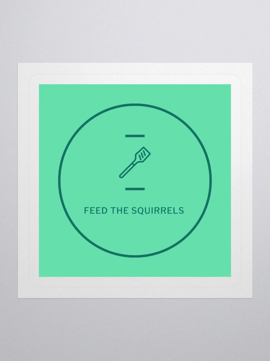 Spatula Squirrel Sticker Set product image (1)