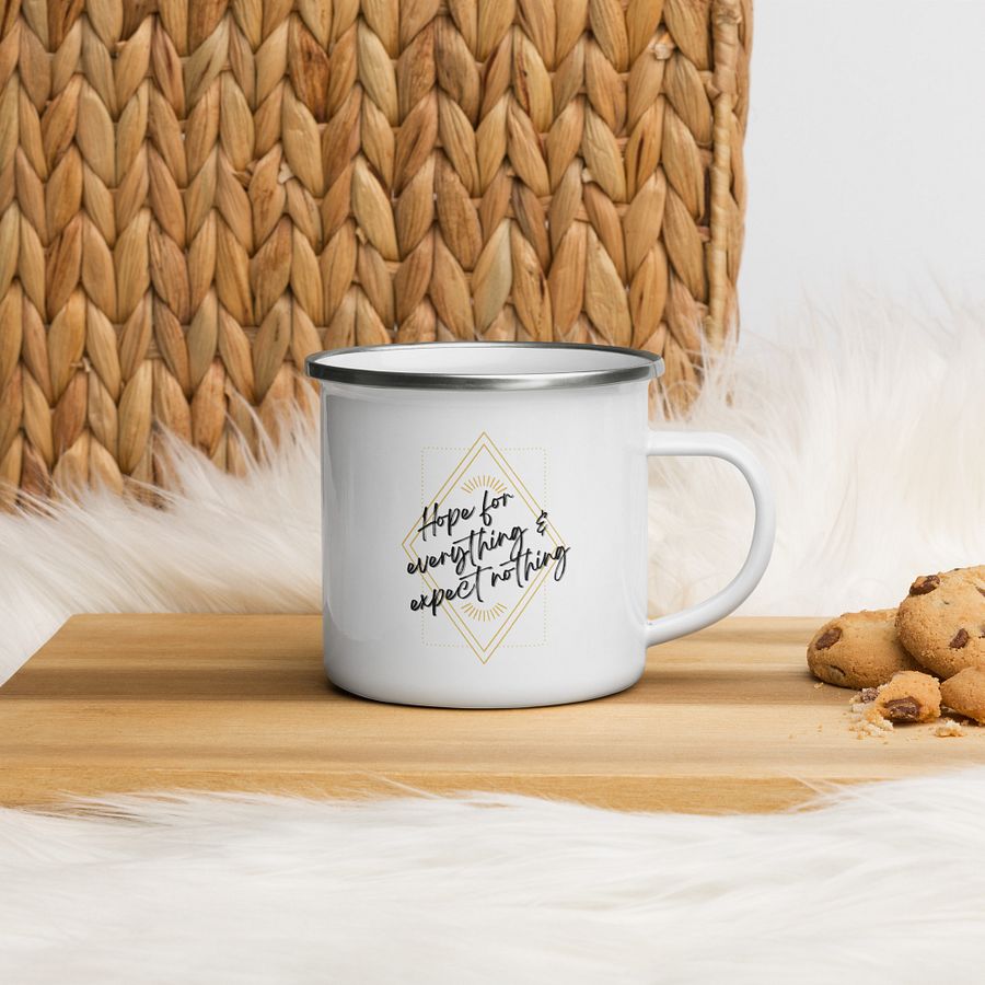 Hope for everything... - Enamel Mug product image (5)