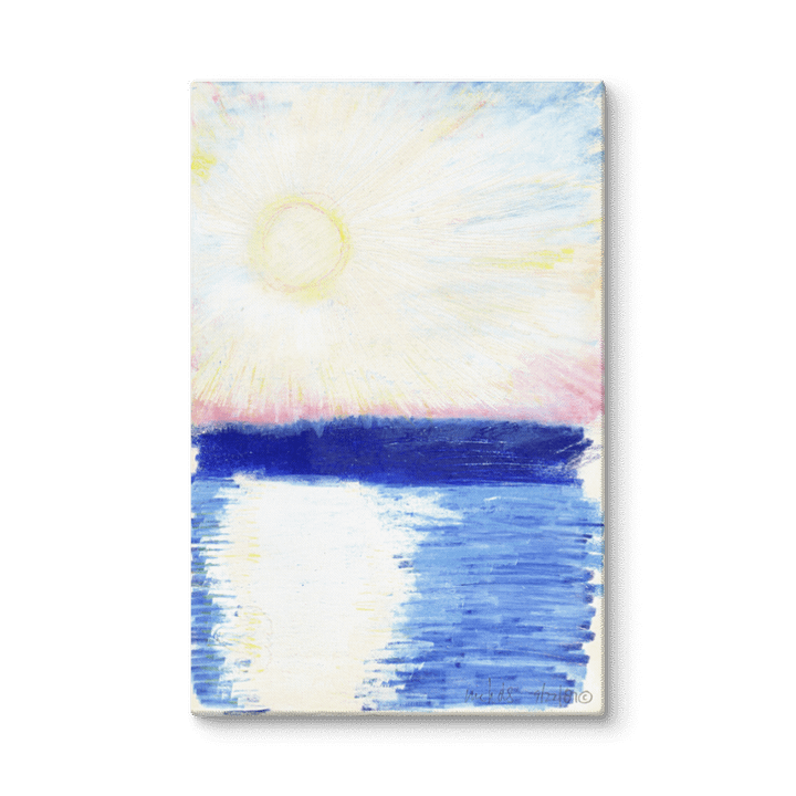 Camano Sunset (1987) on canvas ("26 x 40") product image (2)