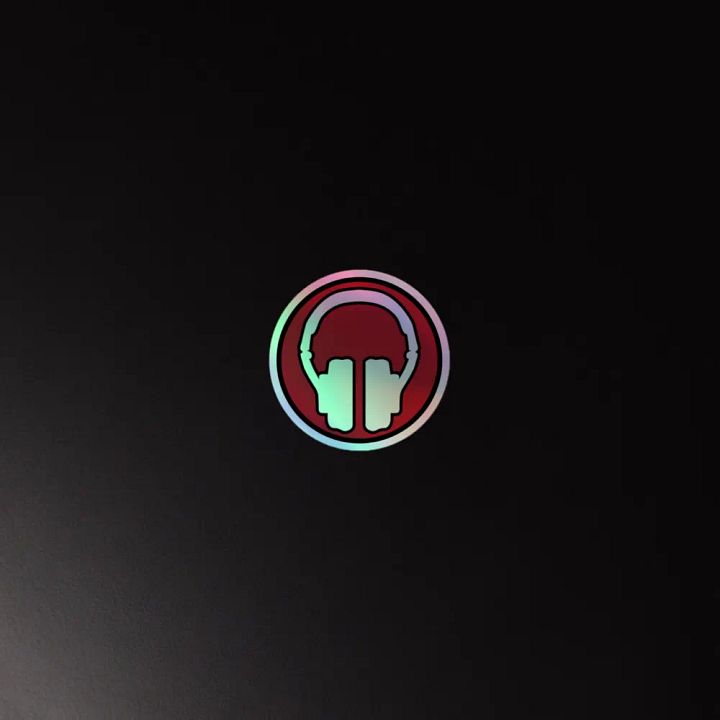 HoloTunes Over-Ear Headphones Sticker product image (2)
