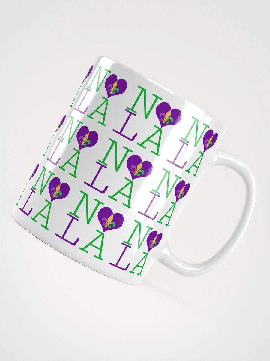 I LOVE NOLA **LEGACY MUG** (MARDI GRAS FULL INFINITY) product image (10)