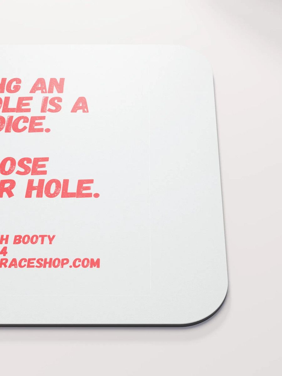 BUDDHA WITH BOOTY DESK MATS 4 U “Being an asshole is a choice. Choose another hole.” product image (5)