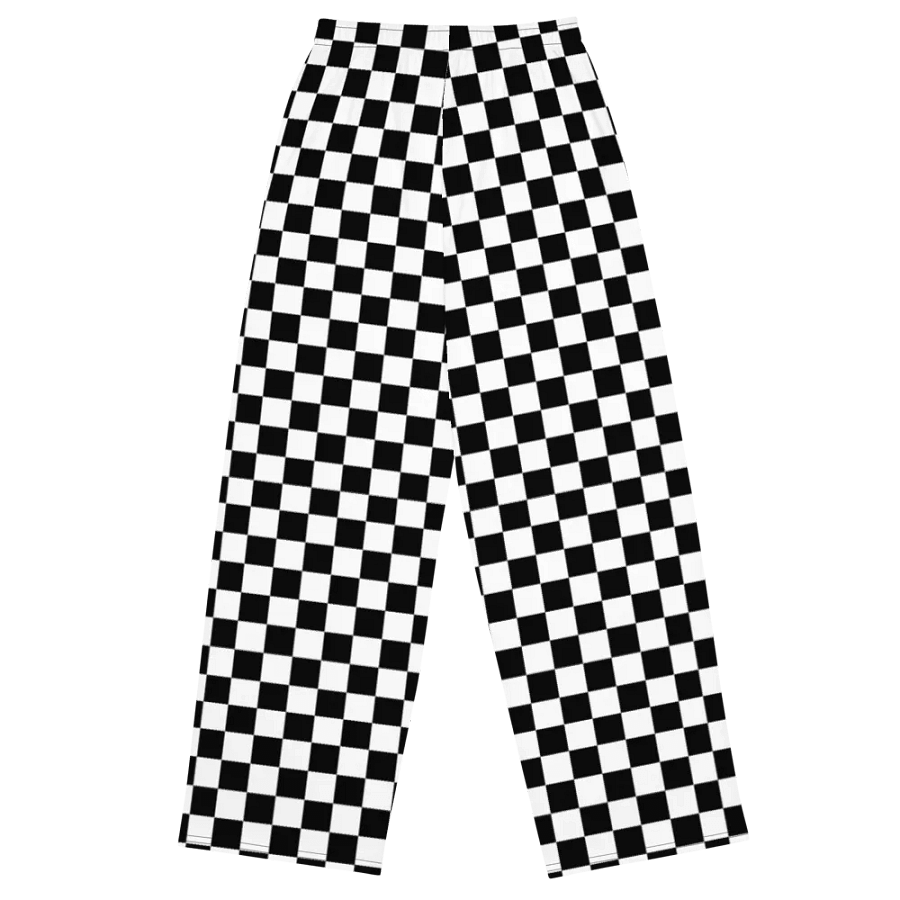 Checkered Wide Leg Pants product image (3)
