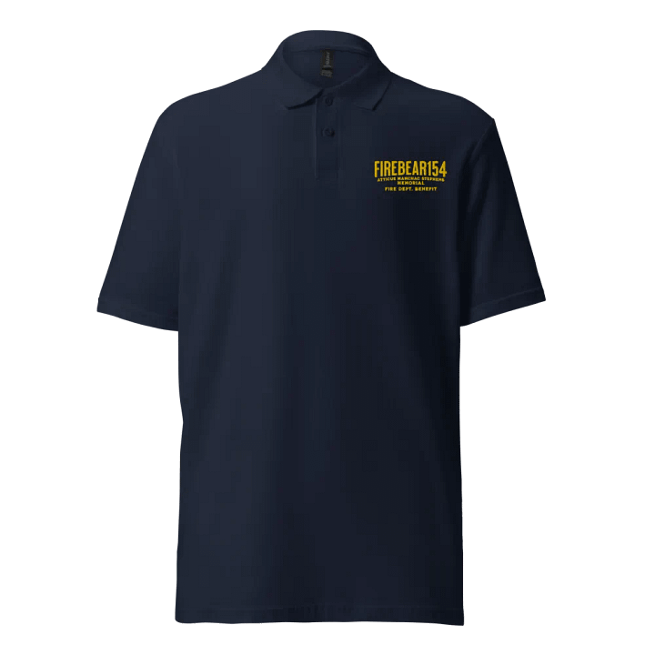Fire Bear 154 Embroidered Polo Shirt product image (2)