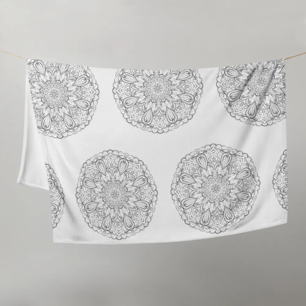 Mandala Harmony Throw Blanket product image (1)