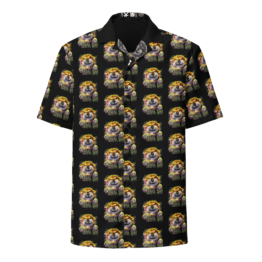 "HI" SHIBA INU Hawaiian Shirt product image (1)