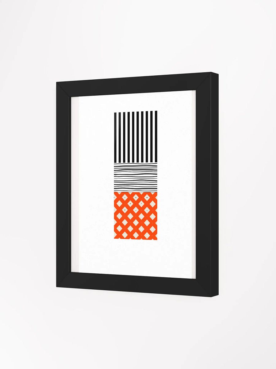 Geometric Harmony Matte Poster product image (69)