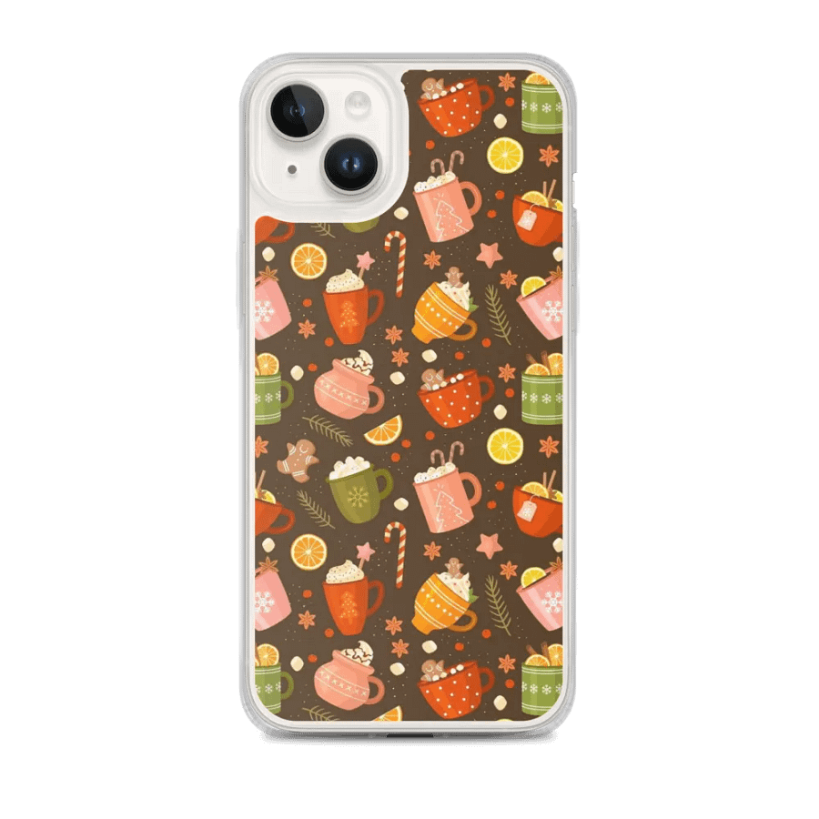 Festive Mug Madness iPhone Case product image (1)