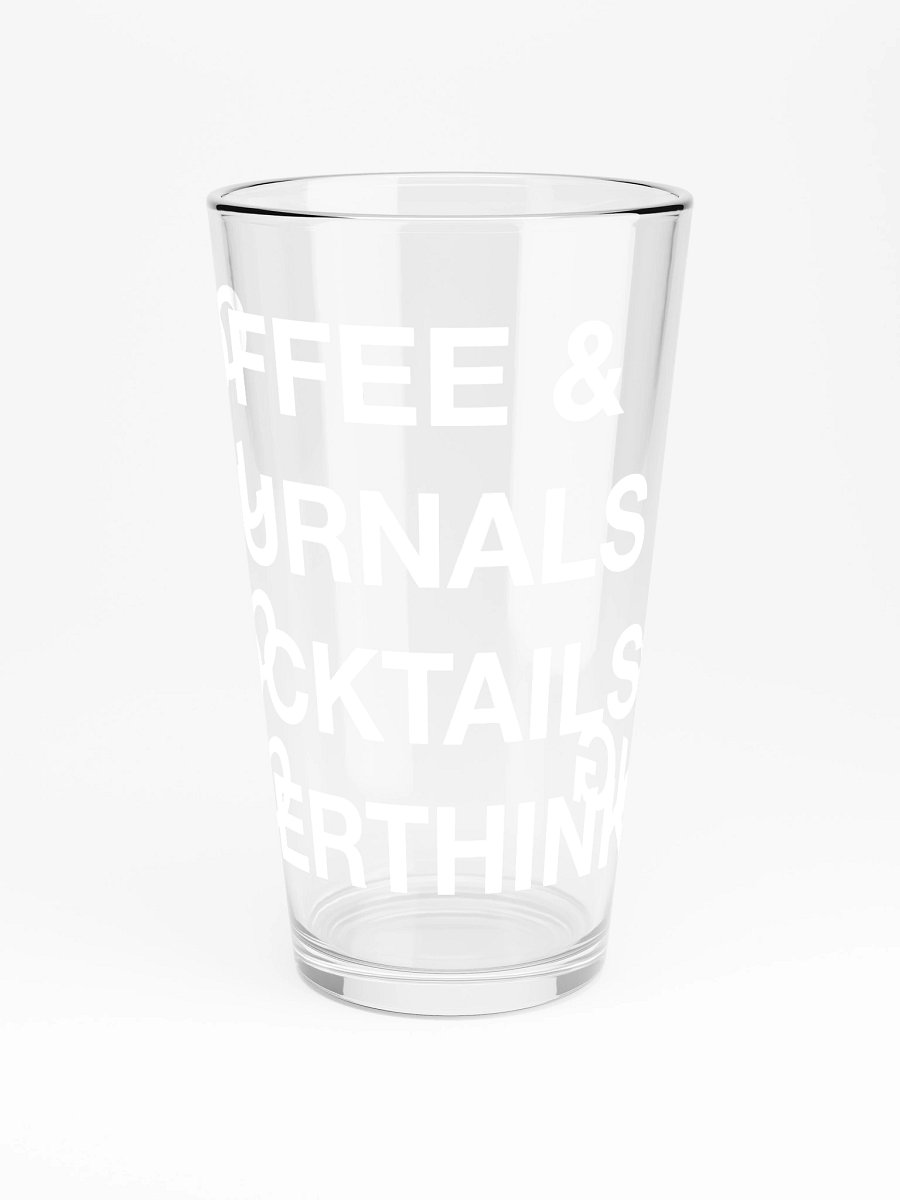 Pint Glas for Overthinking product image (3)