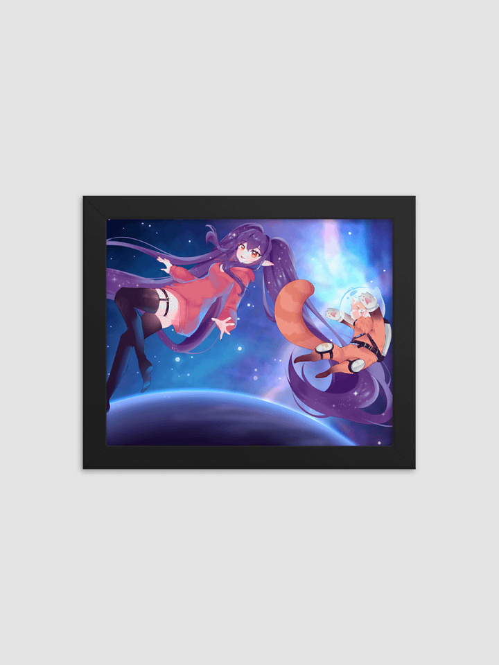 Nessietopia - Framed High-Quality Matte Poster product image (1)