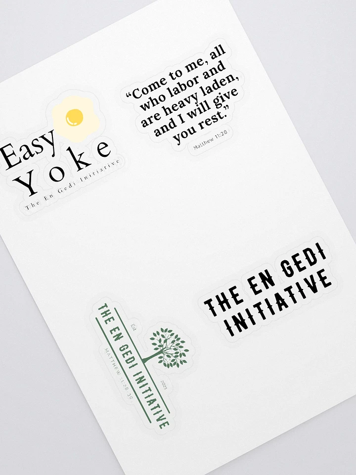 The En Gedi Initiative Sticker Pack product image (1)