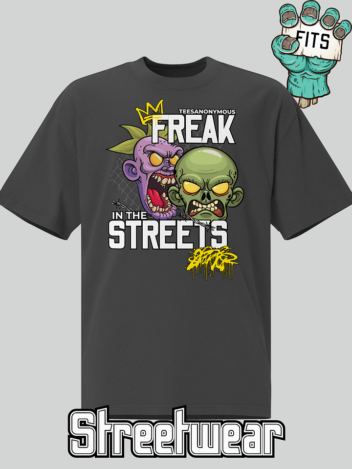 Streetwear Graphic Tee – Screamer by Freak in the Streets product image (1)