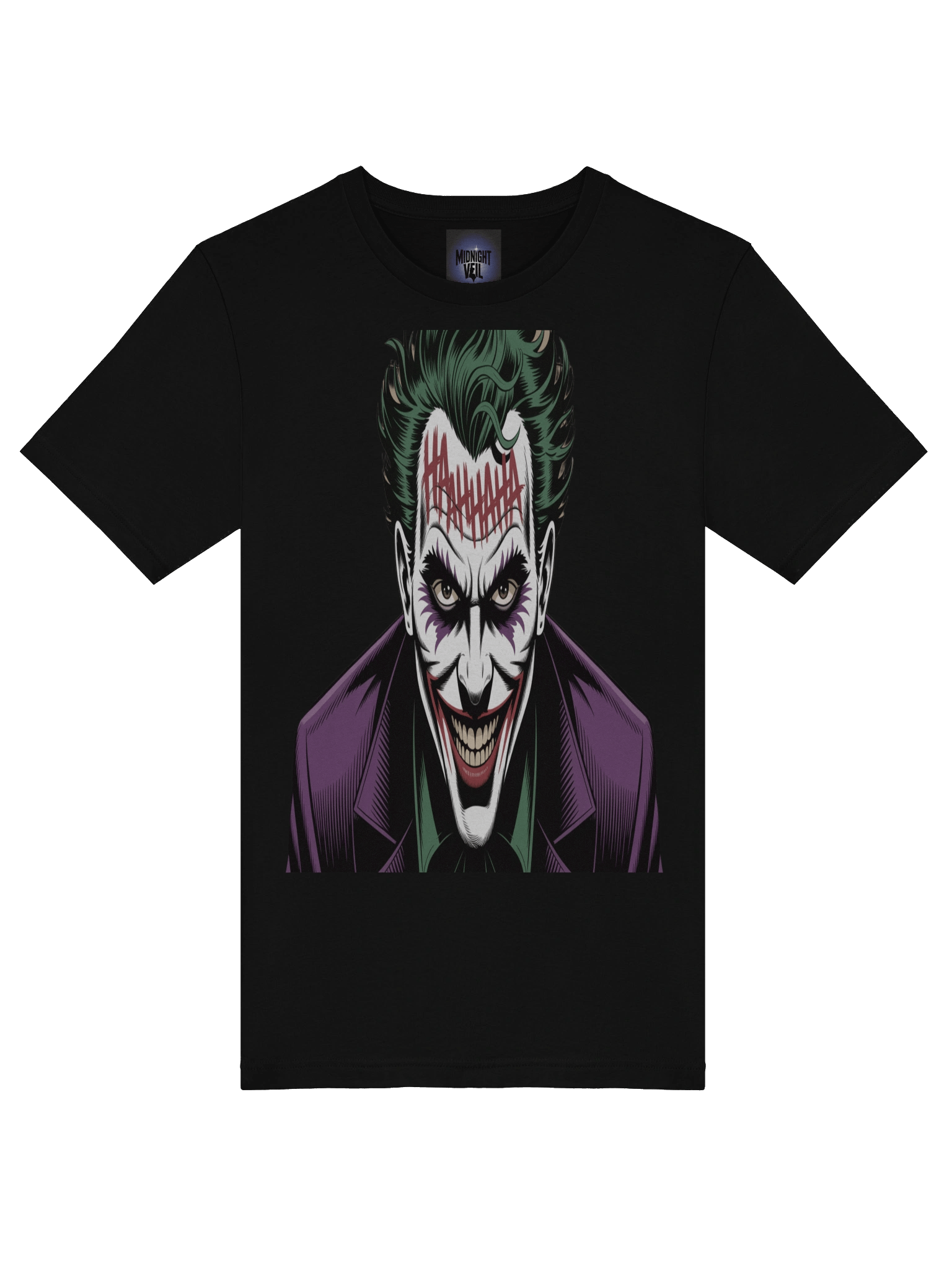 The Madcap Mirage: Joker-Inspired Graphic T-Shirt product image (7)
