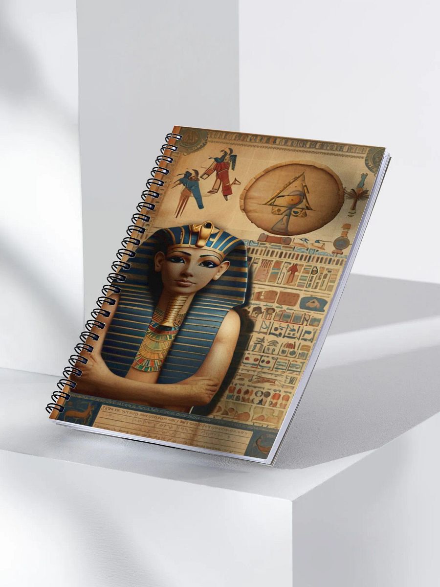 Egyptian Sarcophagus Spiral Notebook product image (3)