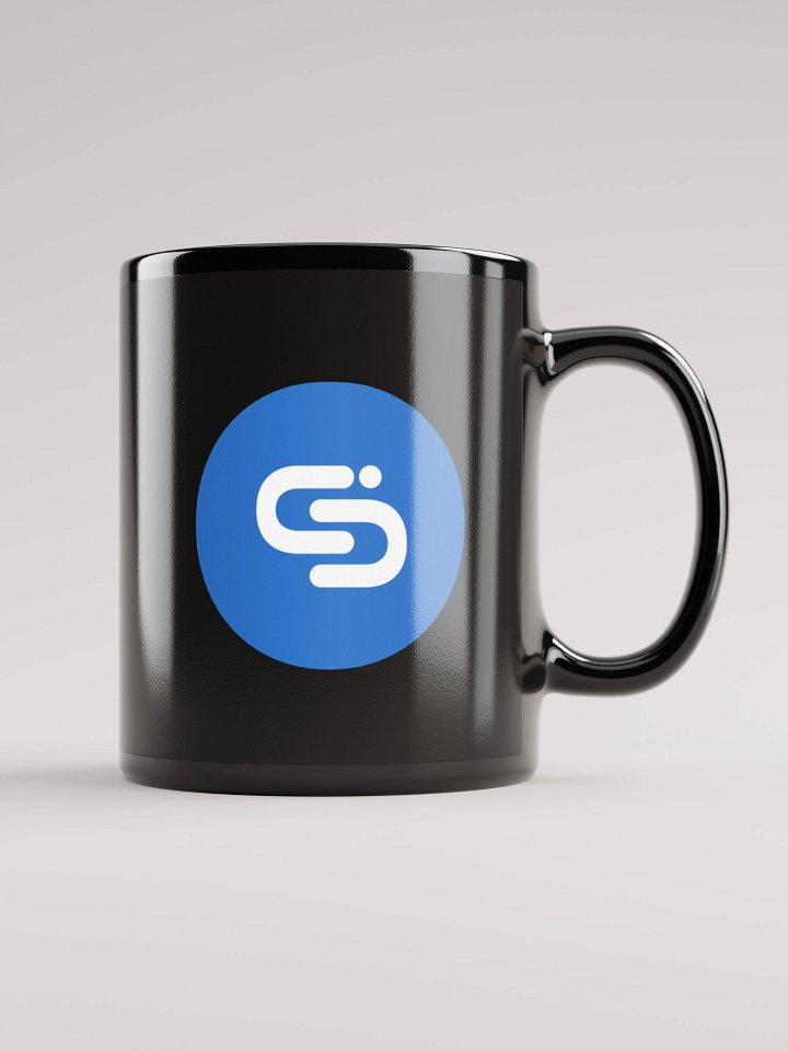 Imperial — Black Mug w/ Blue IS Logo product image (1)