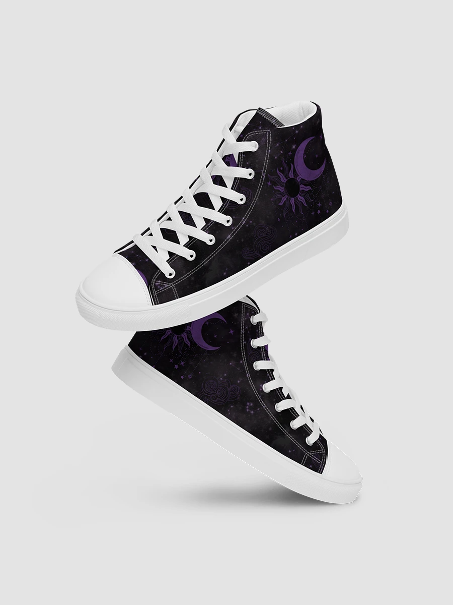 Moon and Sun Women's High Top Canvas Shoes product image (1)