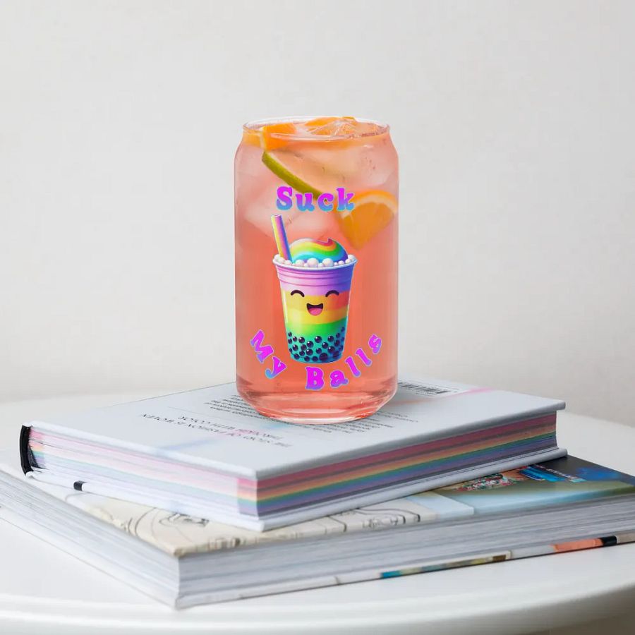 Rainbow Boba Delight Can Glass product image (4)