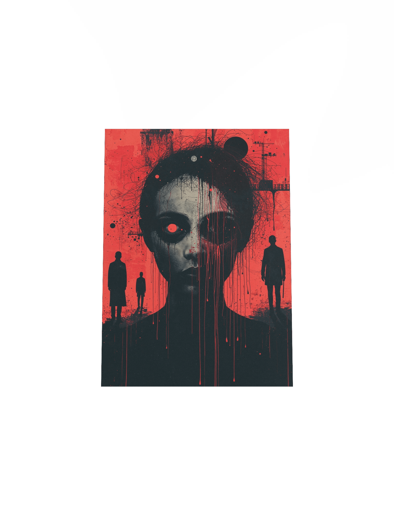 Bleeding Signal Matte Poster product image (28)
