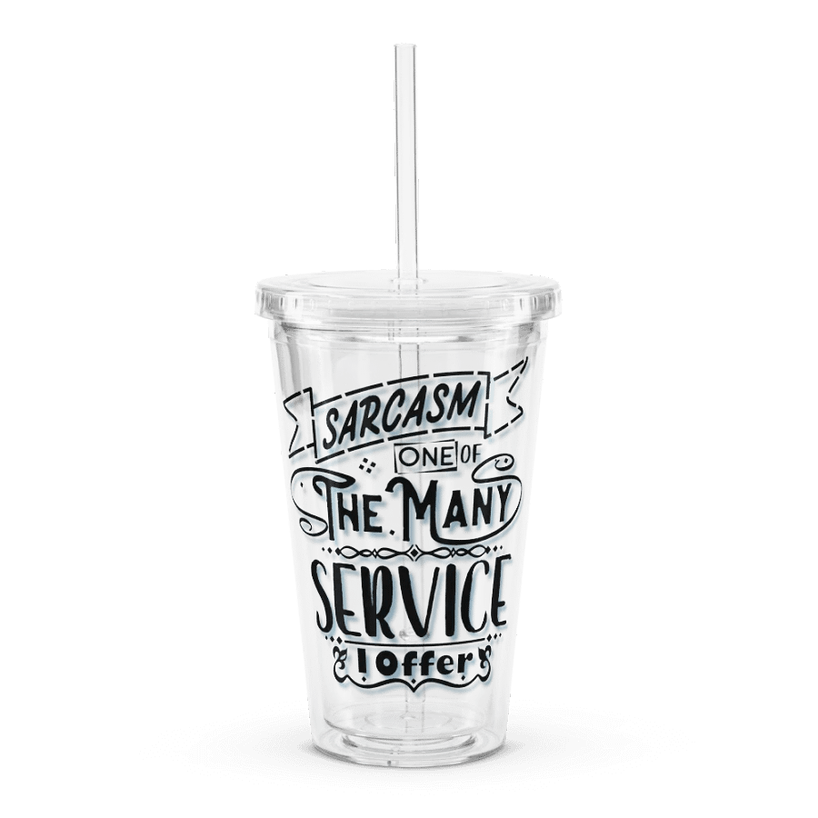 Sarcastic Services Double Wall Tumbler product image (1)
