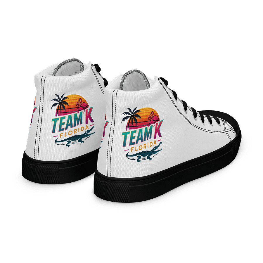 Team K Florida Women's High Top Canvas Shoes product image (10)