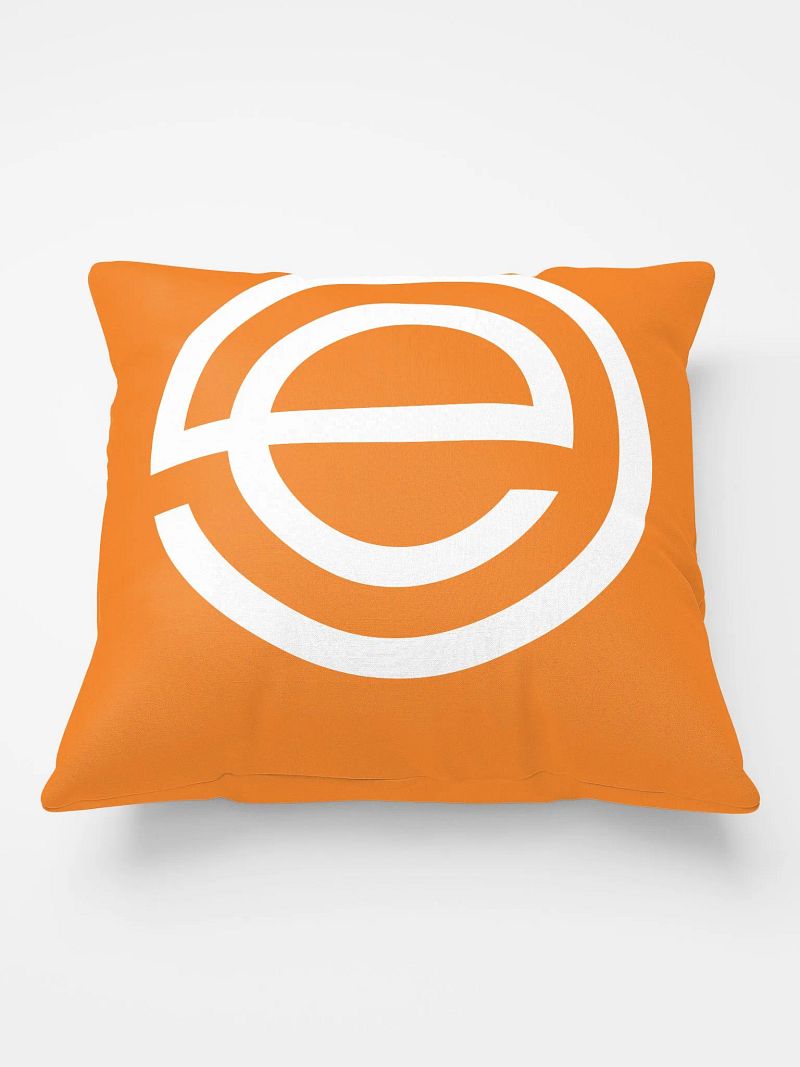 Ecamm Fam Orange Pillow