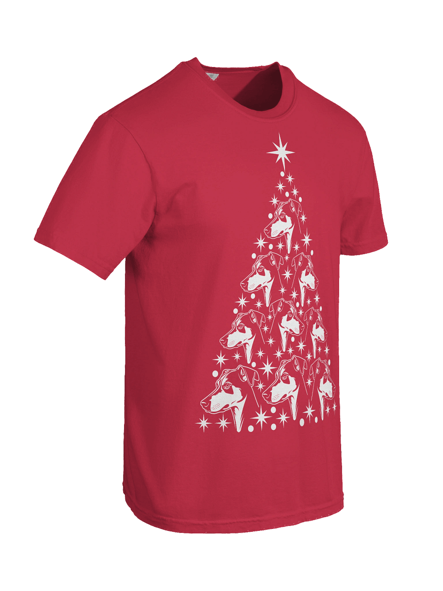 Whippet Christmas Tree T-Shirt product image (38)