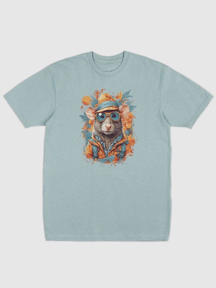 Wanderlust Rat Men's Graphic Tee product image (6)