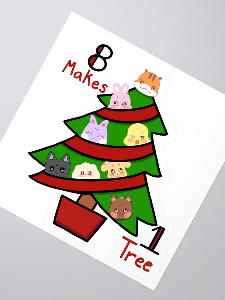 Aniteez Christmas Tree Sticker product image (4)