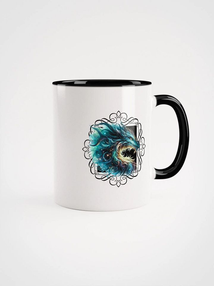 Mystic Aqua Dragon Two Tone Mug product image (2)