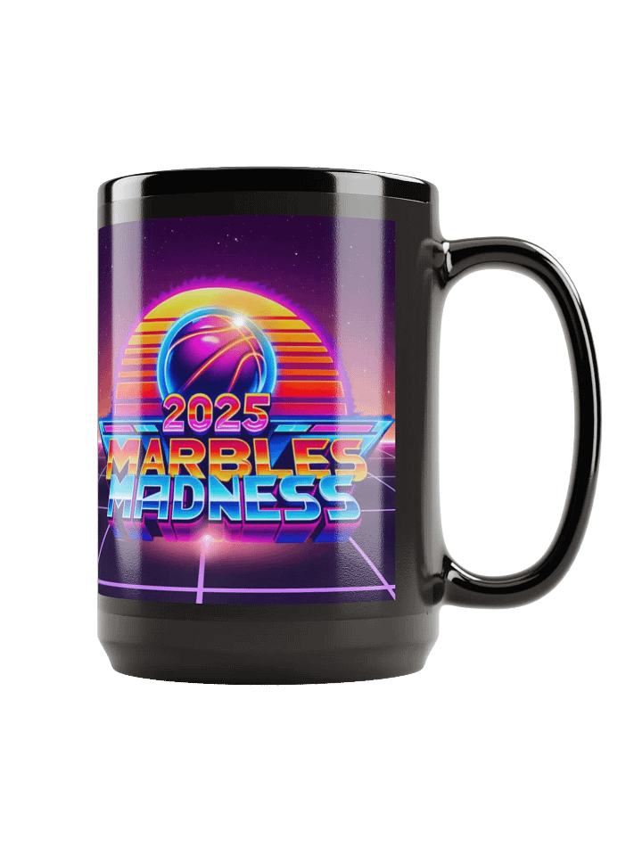 2025 Marbles Madness Black Mug product image (1)