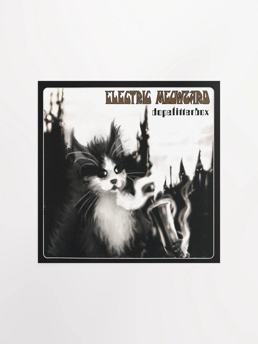 ELECTRIC MEOWZARD POSTER product image (1)