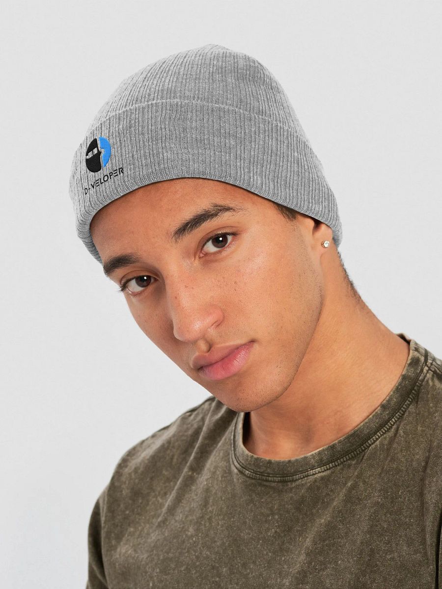D-VELOPER Knit Beanie light mode product image (4)