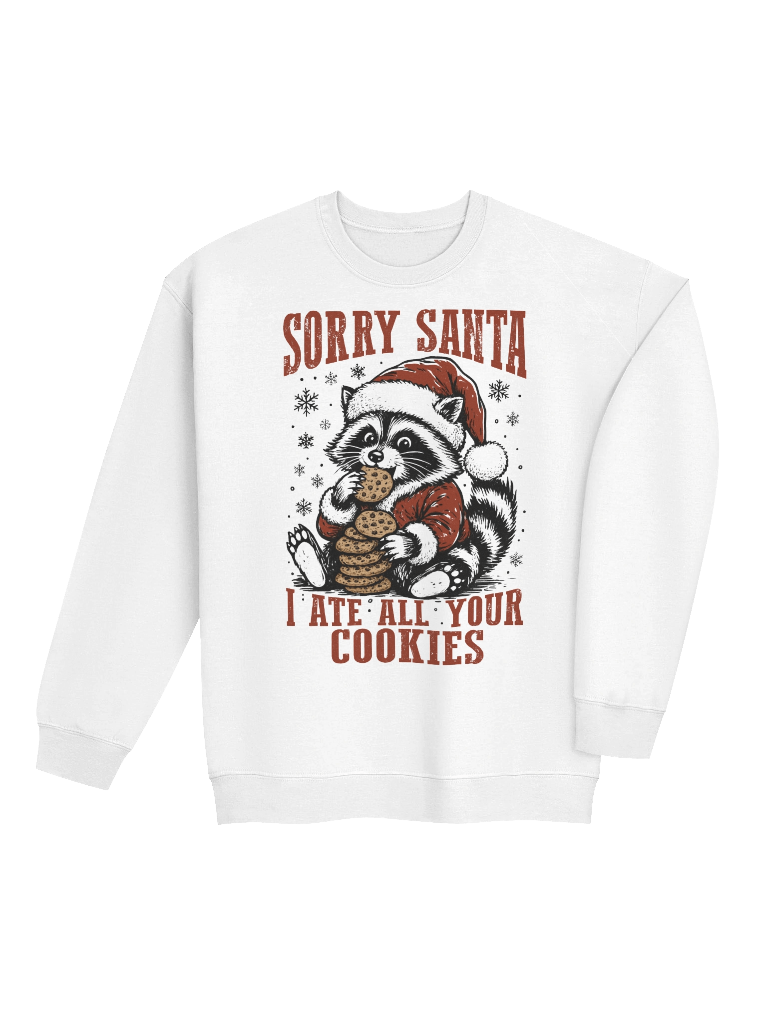 Santa's Cookie Bandit Crewneck Sweatshirt product image (4)