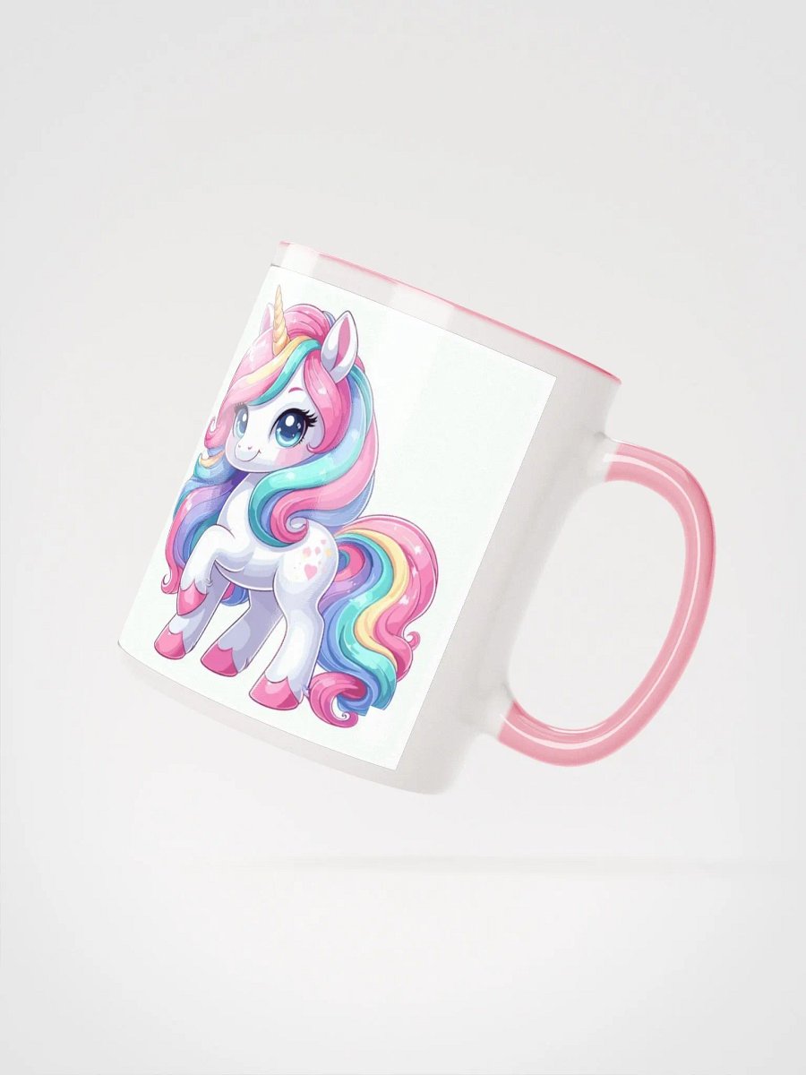 Ceramic Mug with Color Inside (unicorn) product image (2)