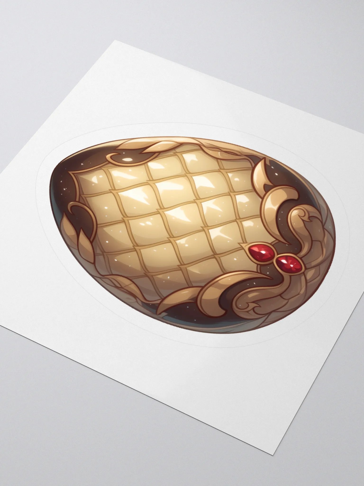 Brass Dragon Egg - Sticker product image (7)