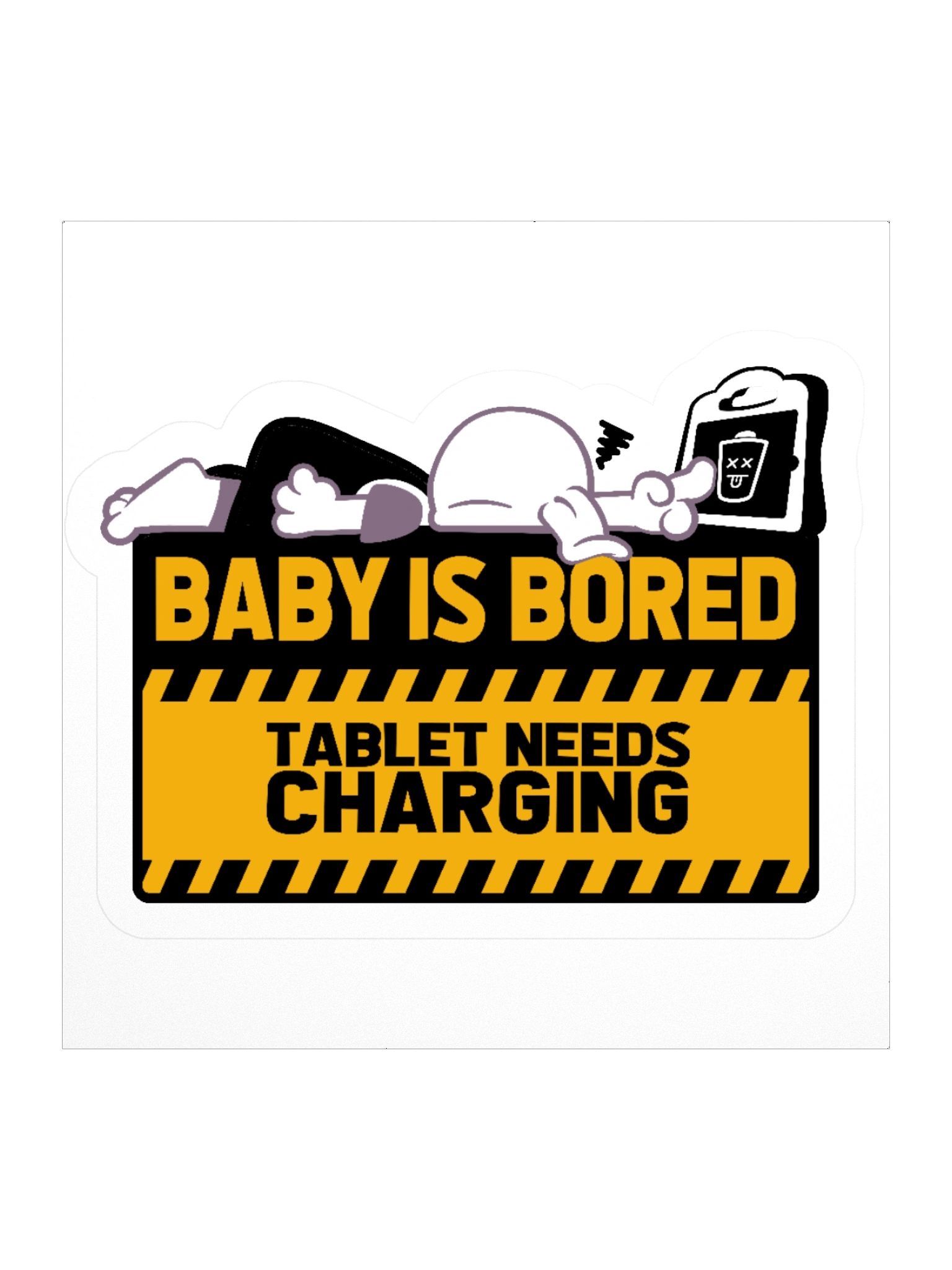 Baby is Bored: Tablet Needs Charging product image (1)