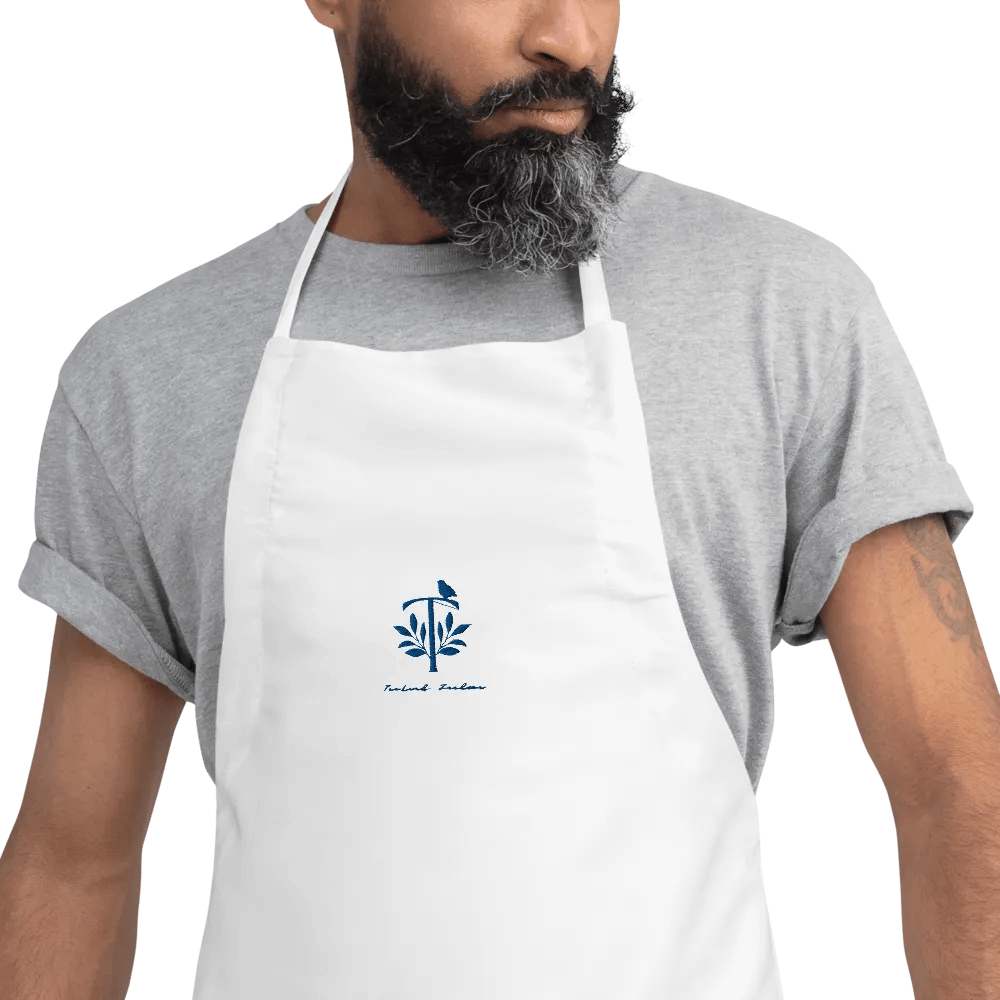 Elegant Embroidered Cooking Apron product image (5)
