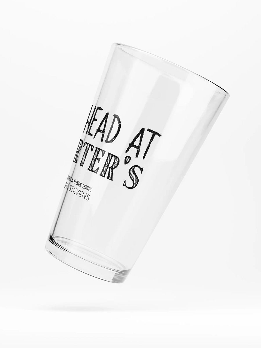 No Head At Porter's Pint Glass product image (5)
