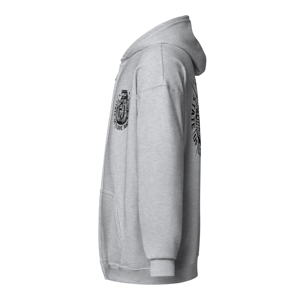 Disco Bomb! Zip-Up Hoodie product image (3)