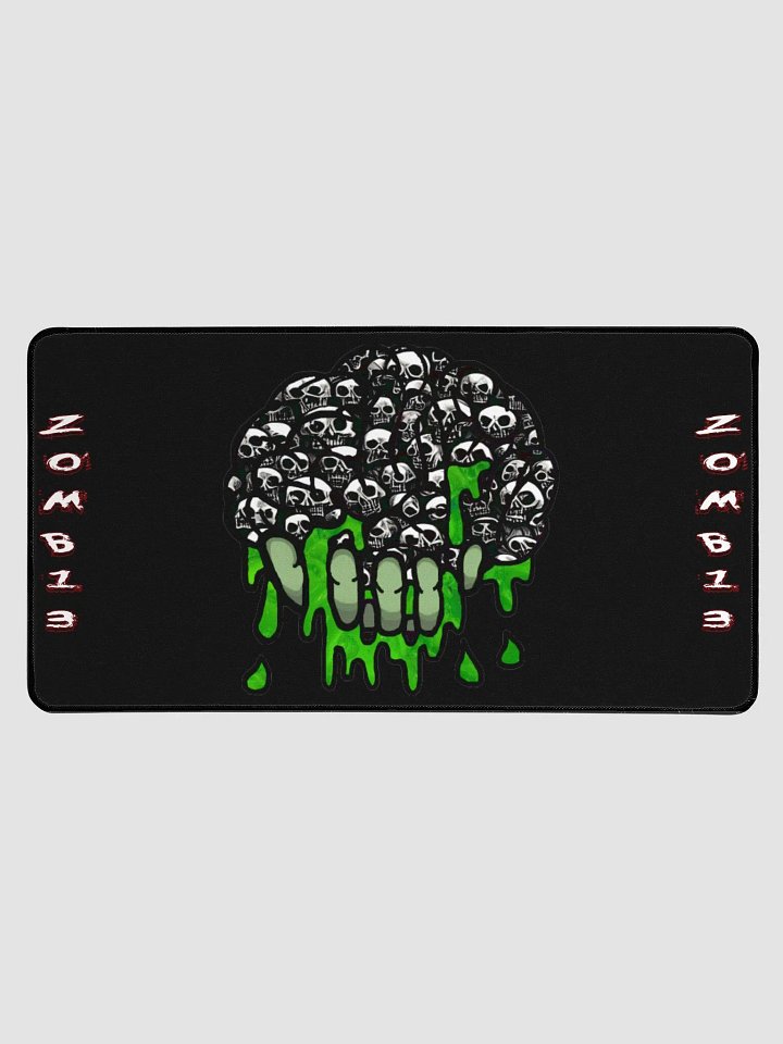 Skull Brain Slime Desk Mat product image (1)
