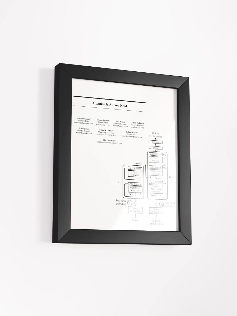 Attention Is All You Need (Transformer) product image (2)