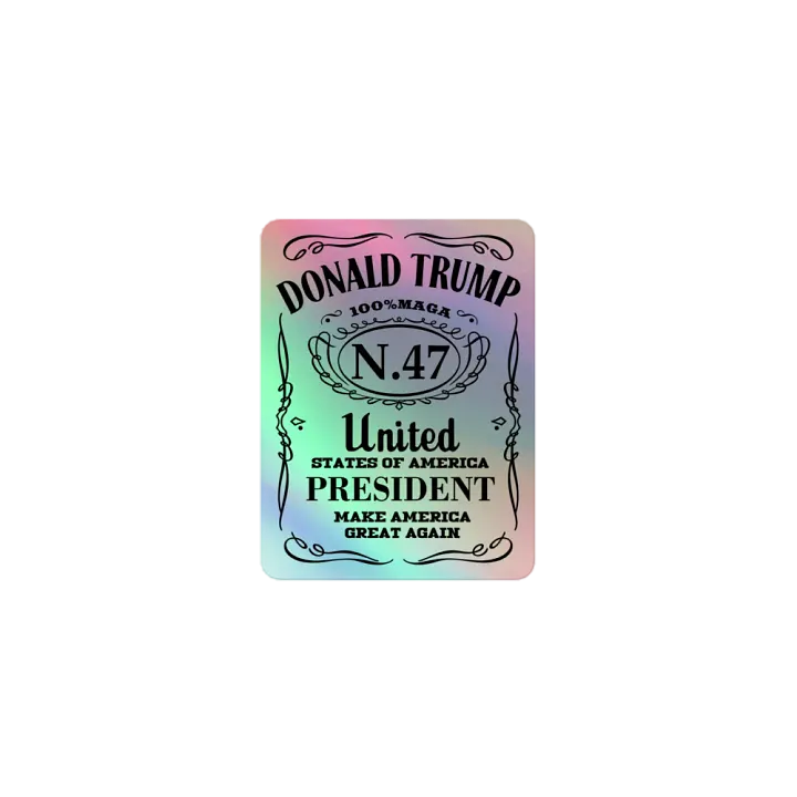 MAGA Holographic Sticker Sheet product image (1)