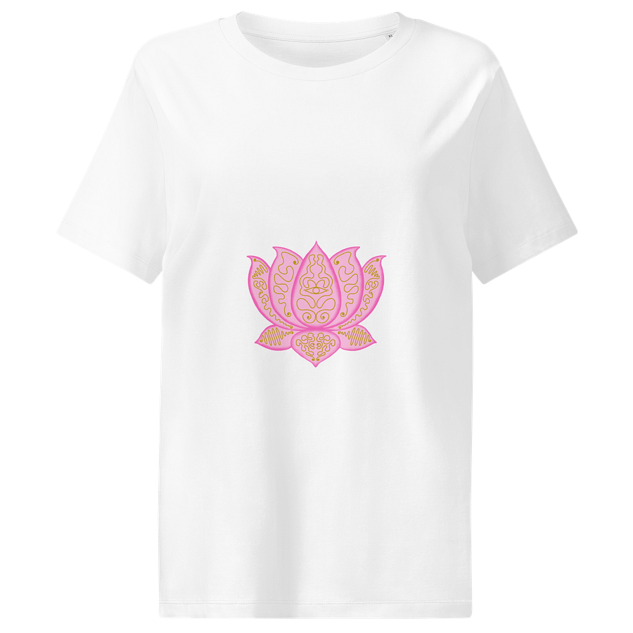 Lotus Elegance Organic Cotton T-Shirt product image (1)