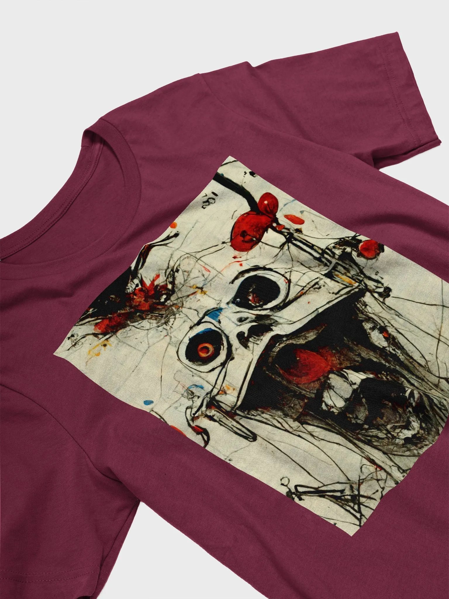 Ralph Steadman "gonzo" inspired piece, laughing. abstract x avant garde product image (3)