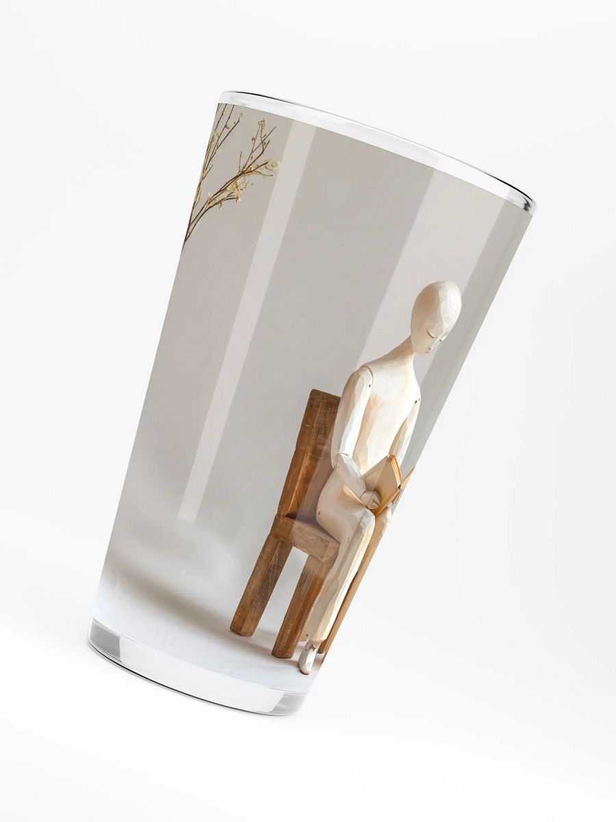 Shaker Pint Glass by Allcolor-We are all wooden people 001 product image (6)